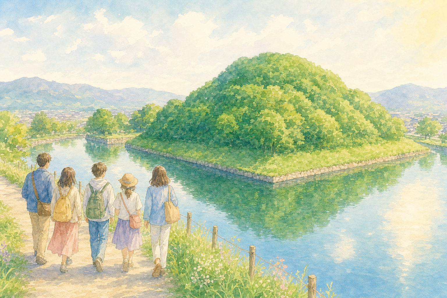 行燈山古墳（崇神天皇陵）