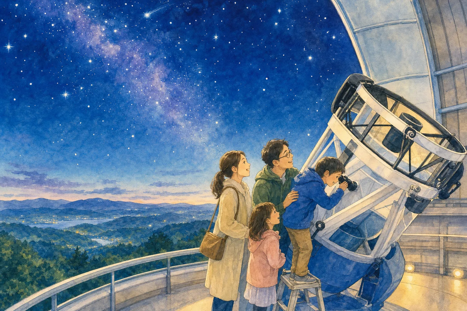2026年 星の村天文台の星空 1日満喫コース