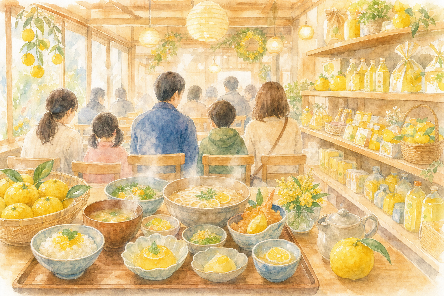 馬路村ふるさとセンター まかいちょって家