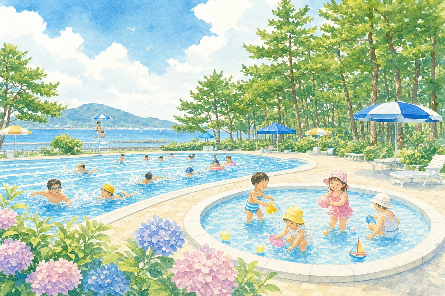 2026年 清水総合運動場水泳場 1日満喫コース