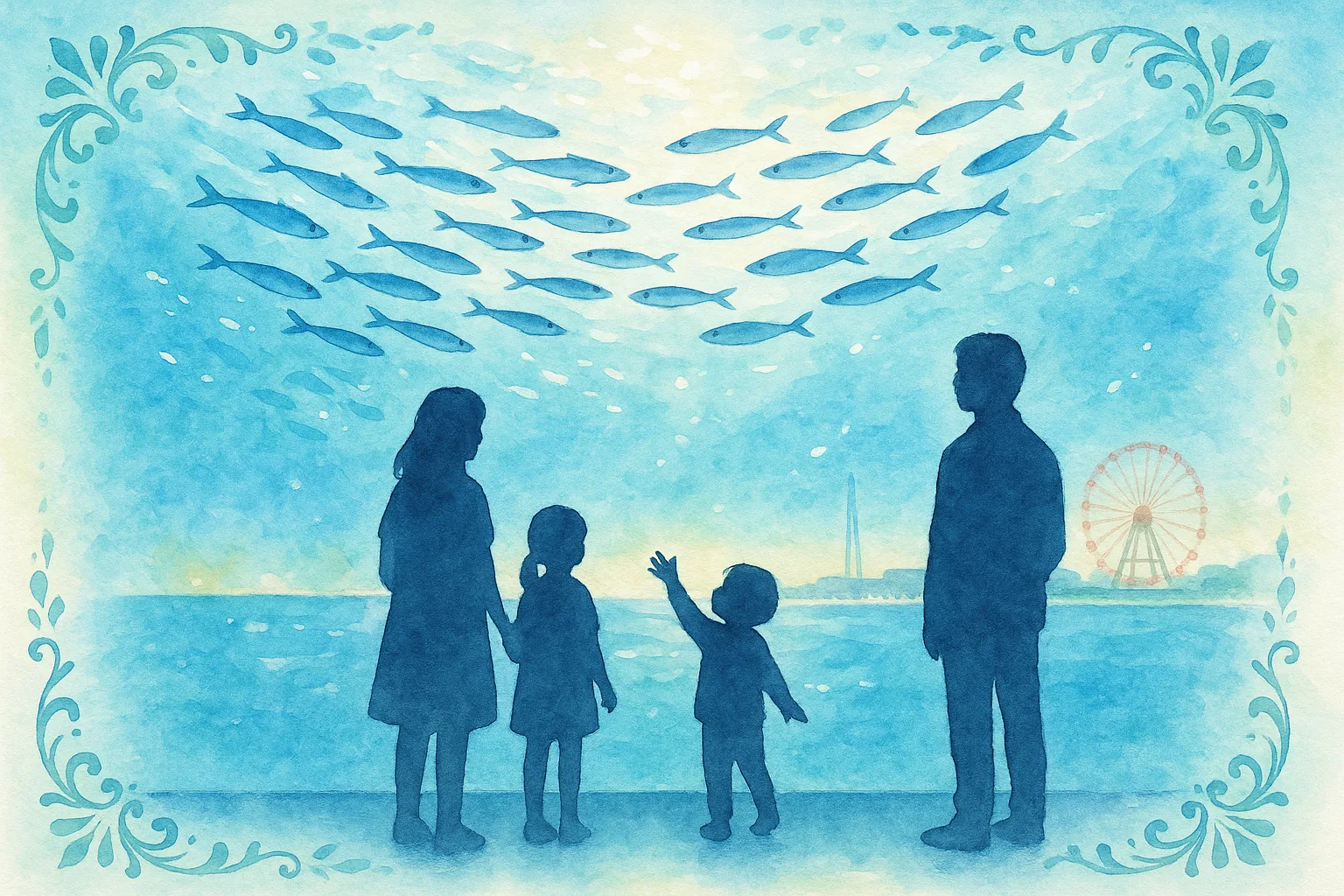 仙台港 うみの杜水族館とアウトレットの1日