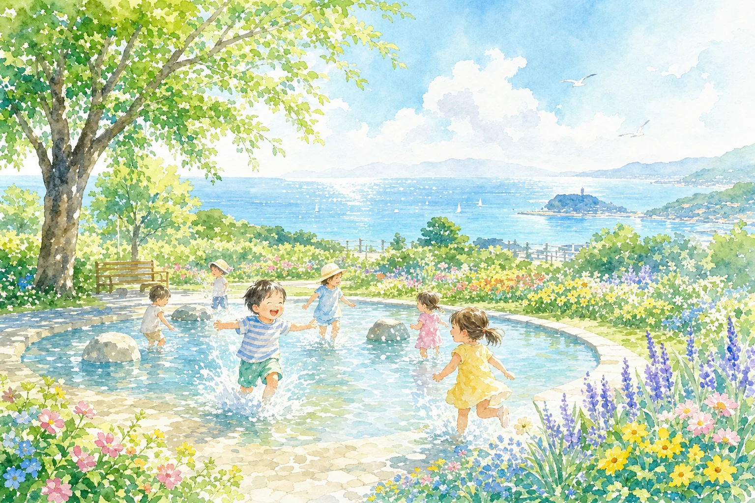 2026年 長井海の手公園 ソレイユの丘 じゃぶじゃぶ池 1日満喫コース