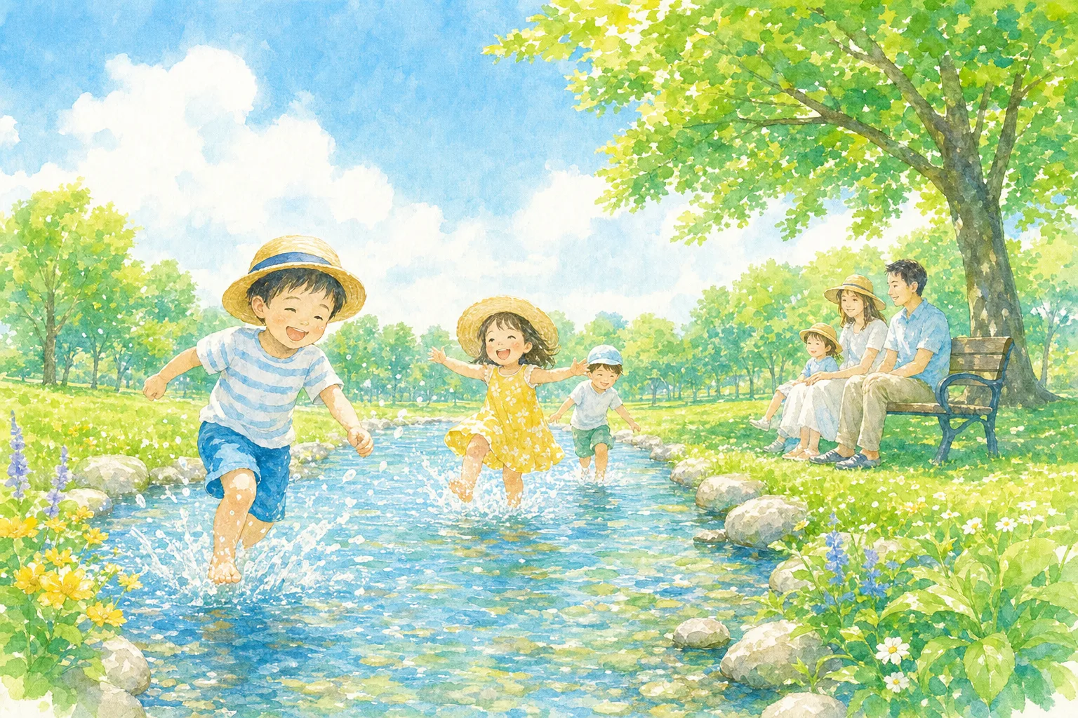 2026年 横内中央公園 水路 1日満喫コース