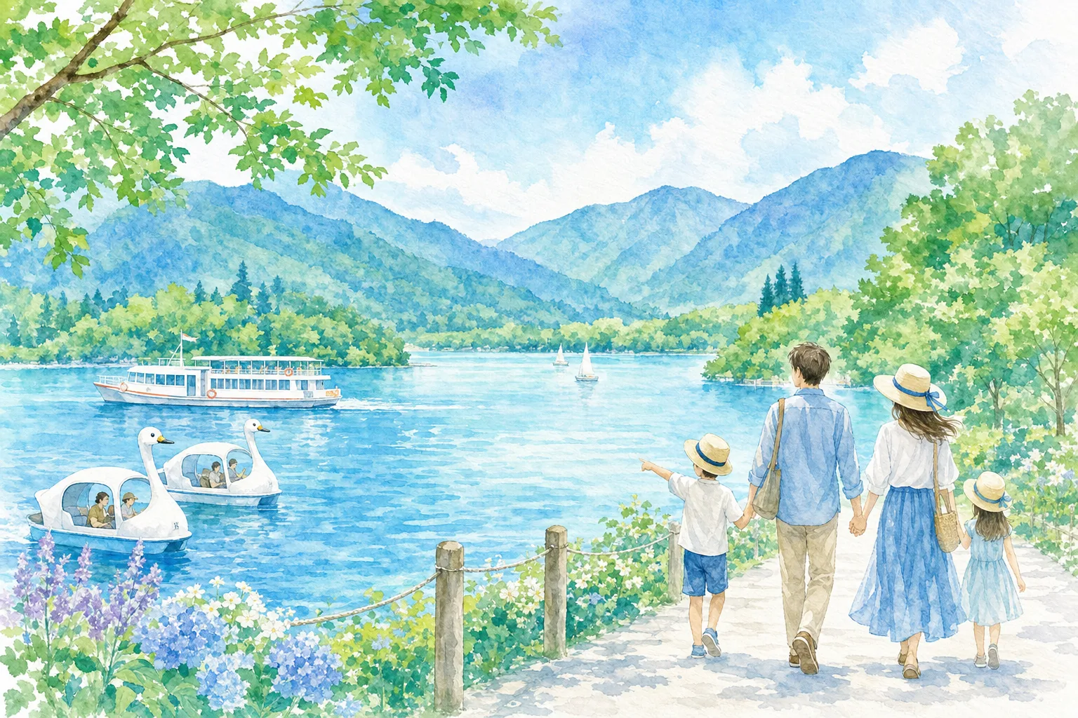 2026年 県立相模湖公園の涼さんぽ 1日満喫コース