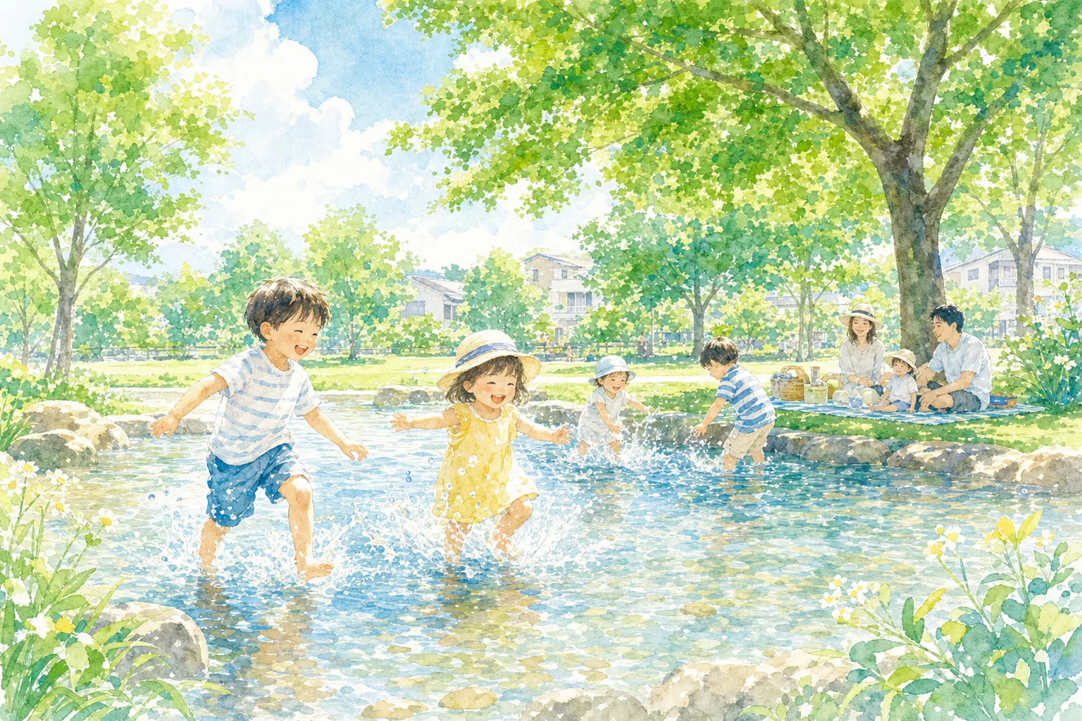 2026年 春日緑地 水遊び場 1日満喫コース