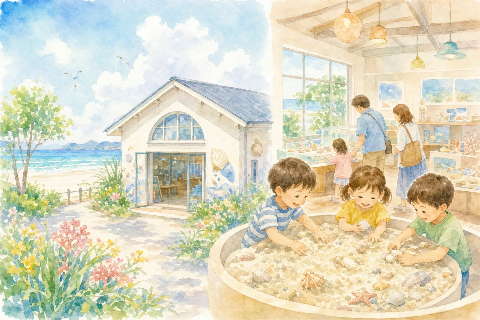 琴引浜鳴き砂文化館