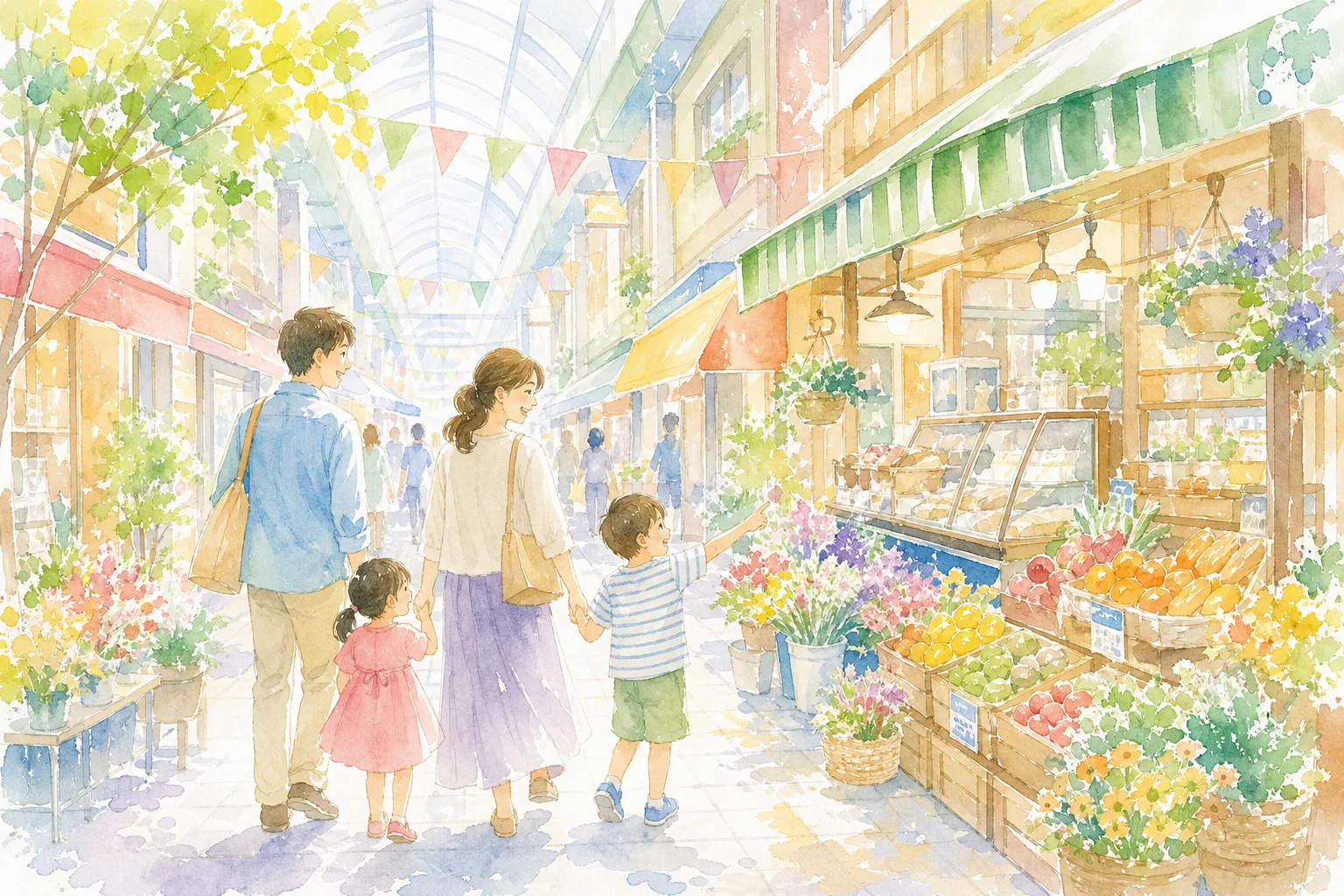 米子本通り商店街