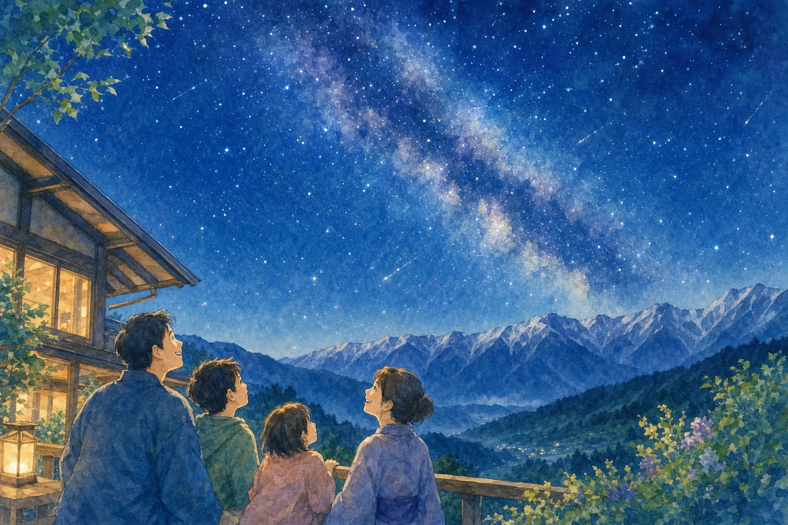 2026年 しらびそ高原 天の川の星空 1日満喫コース
