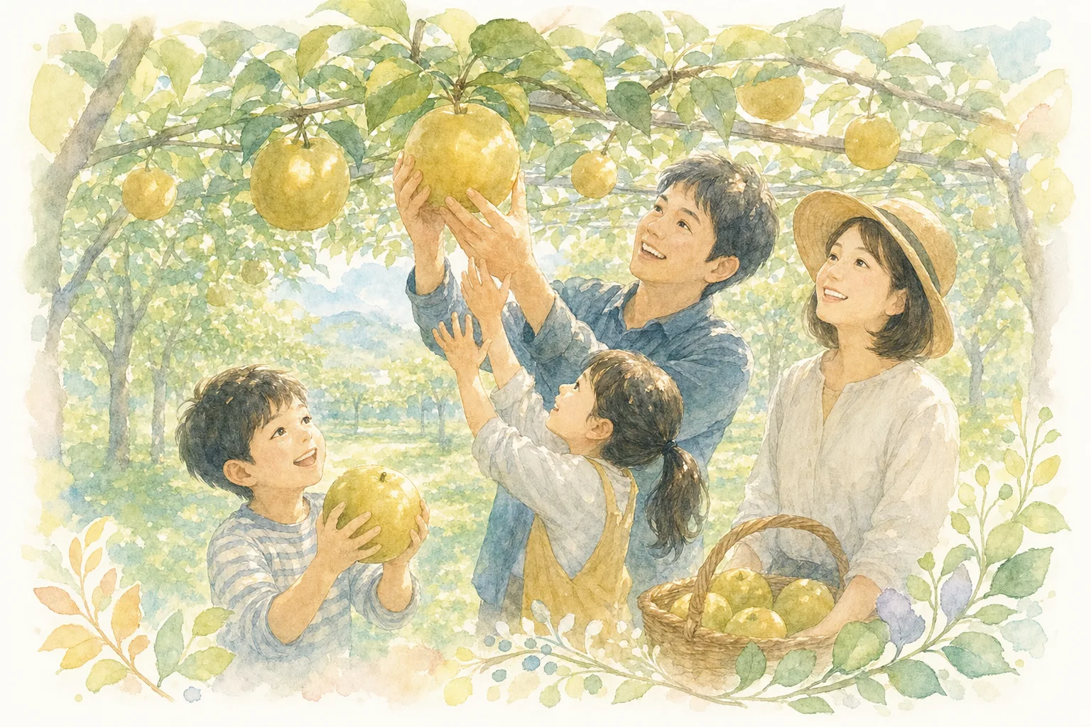 2026年 安田果樹園(梨狩り)の味覚狩り 1日満喫コース