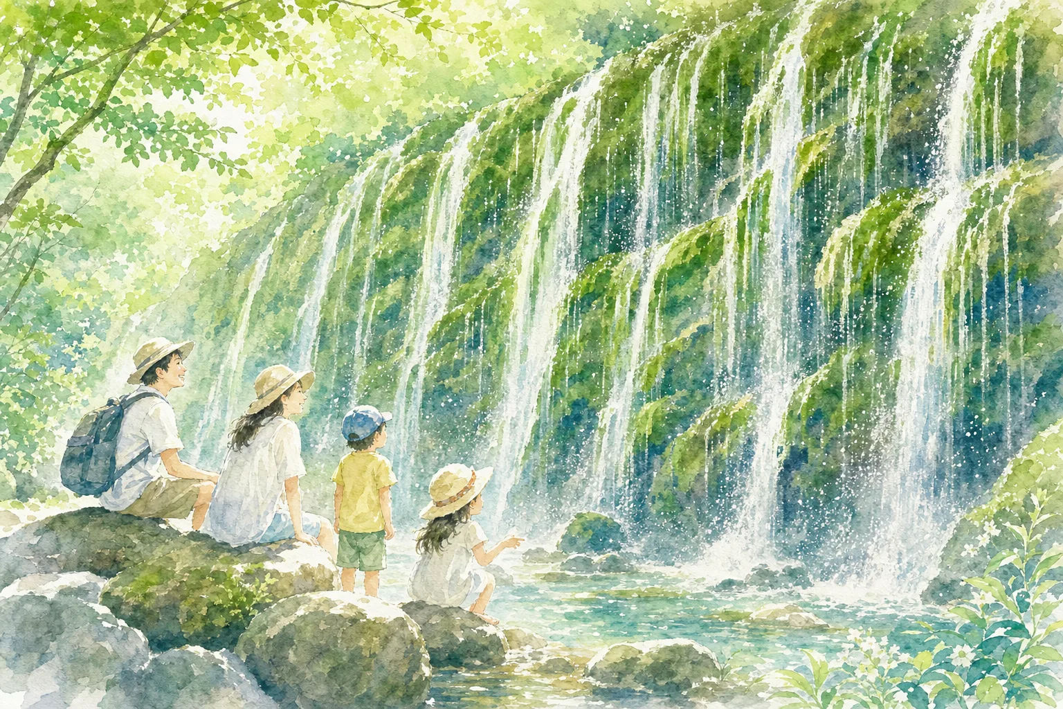 2026年 千条の滝の涼さんぽ 1日満喫コース