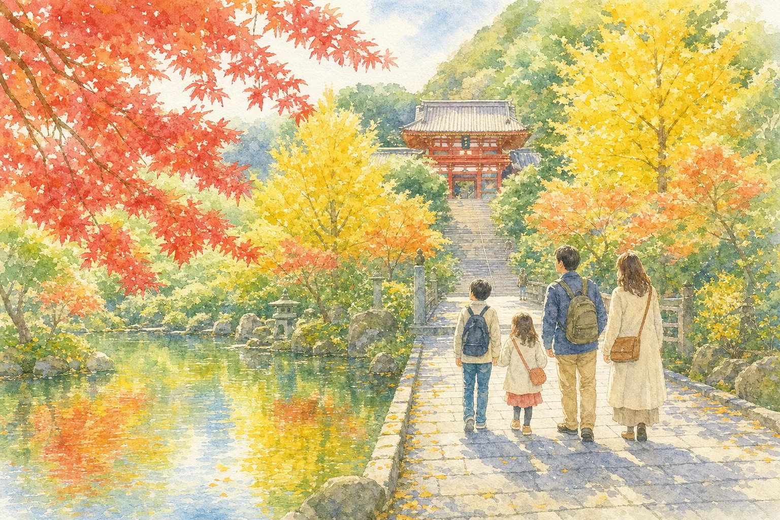 2026年 長谷寺の紅葉 1日満喫コース
