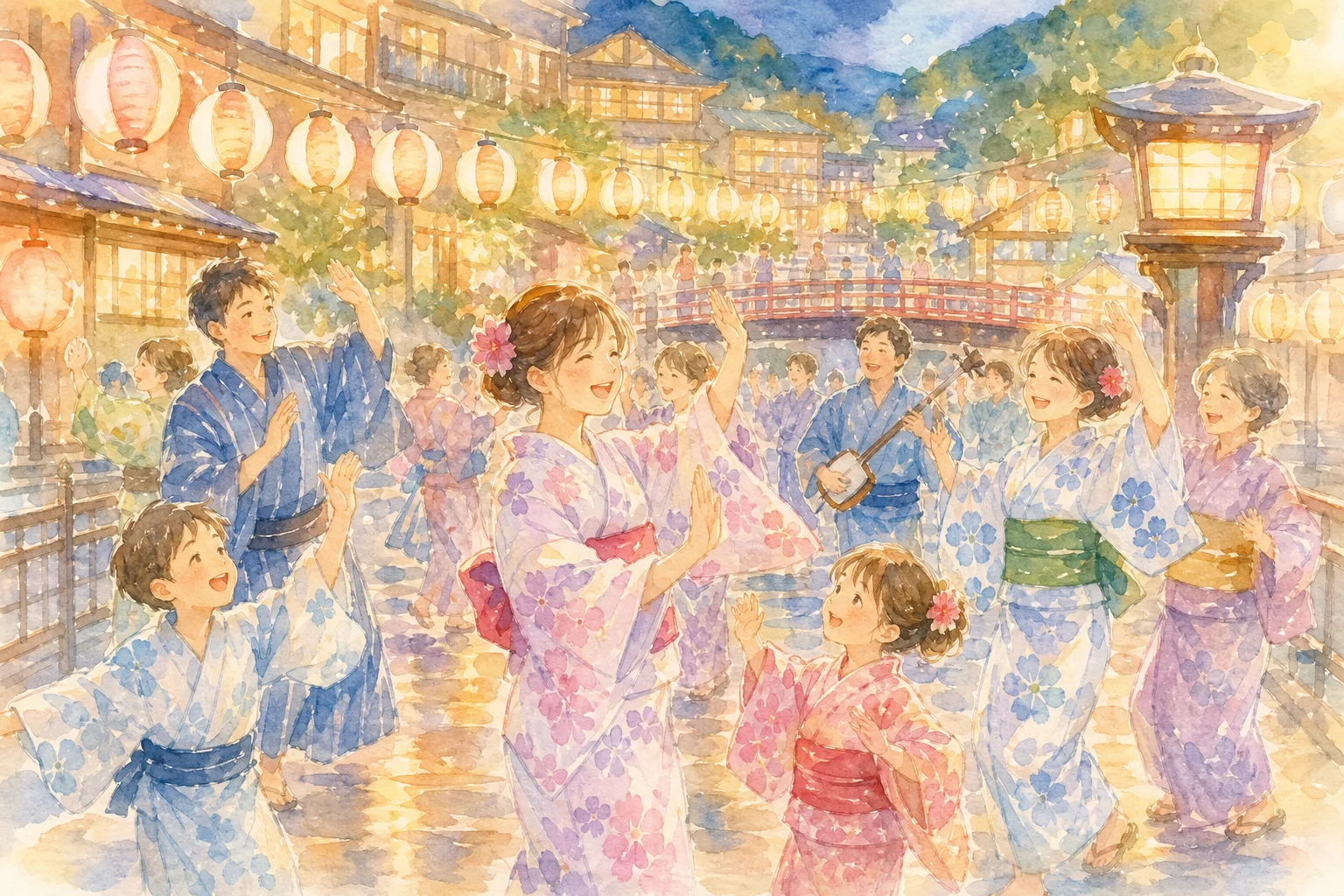 浜村観光道路・ヤサホーパーク(貝がら節祭り会場)