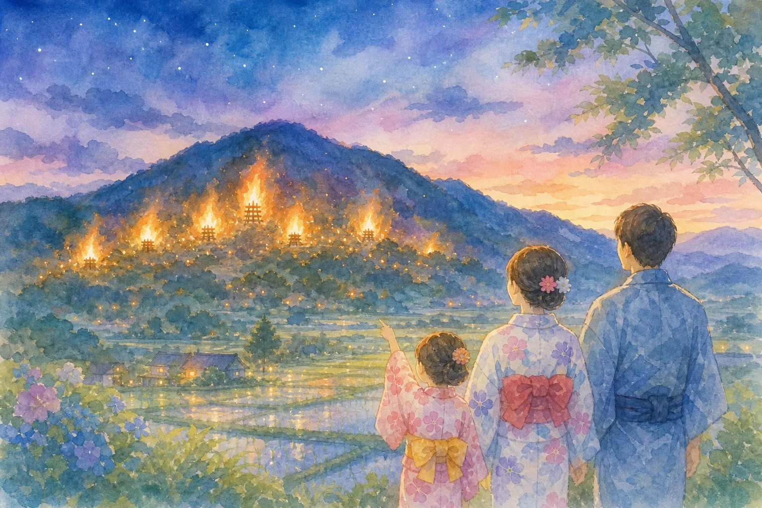 清滝山(清滝大松明 会場)