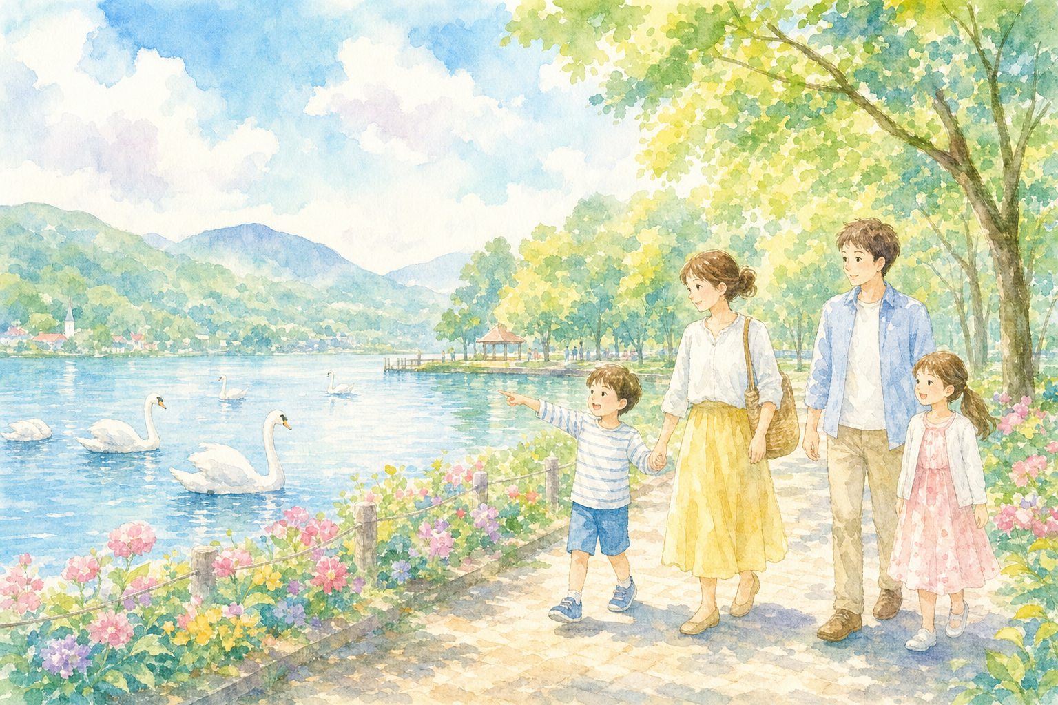 千波湖