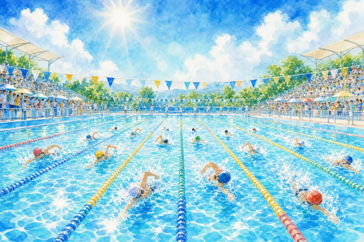 2026年 高槻市立市民プール 1日満喫コース