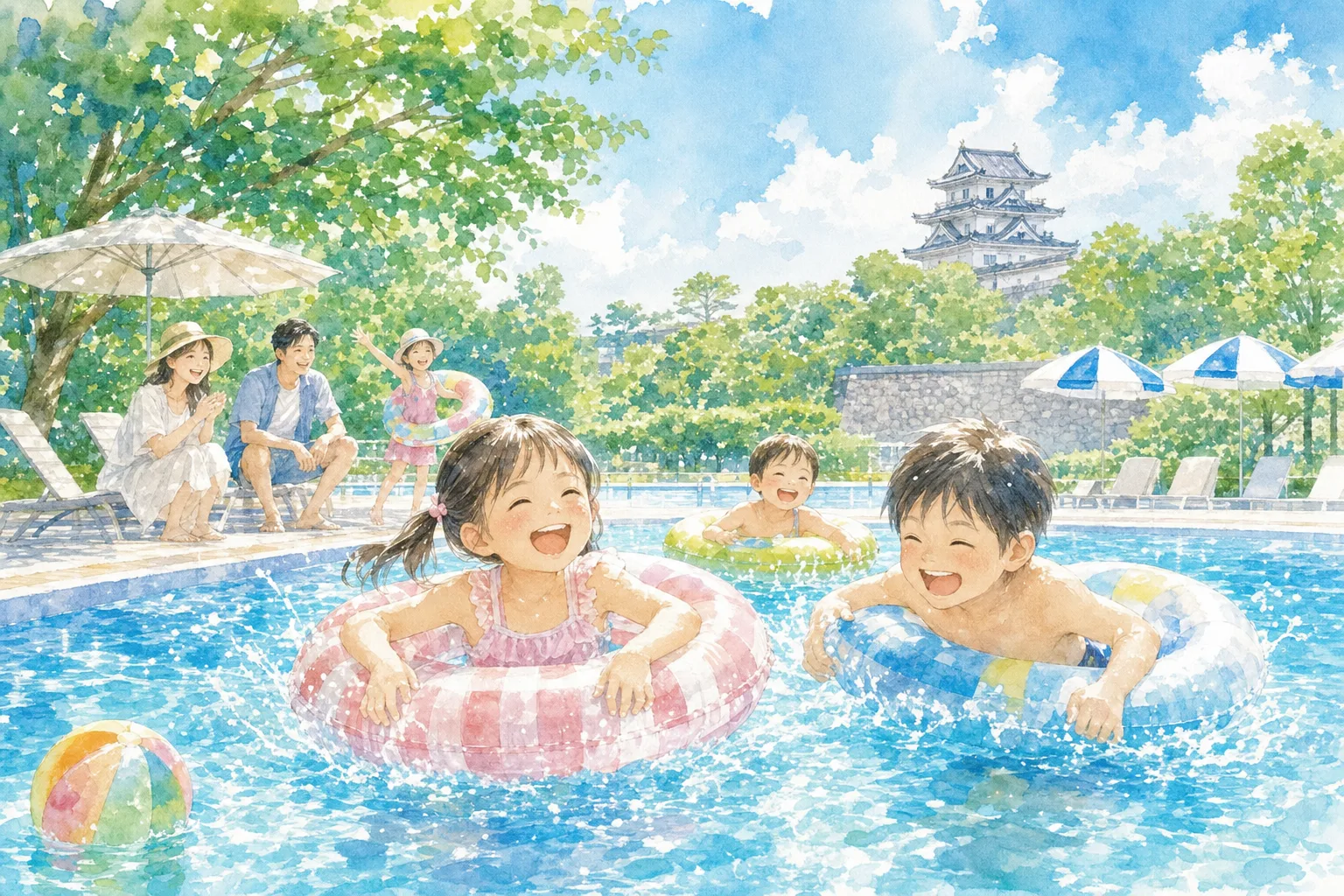 2026年 桑名市民プール 1日満喫コース