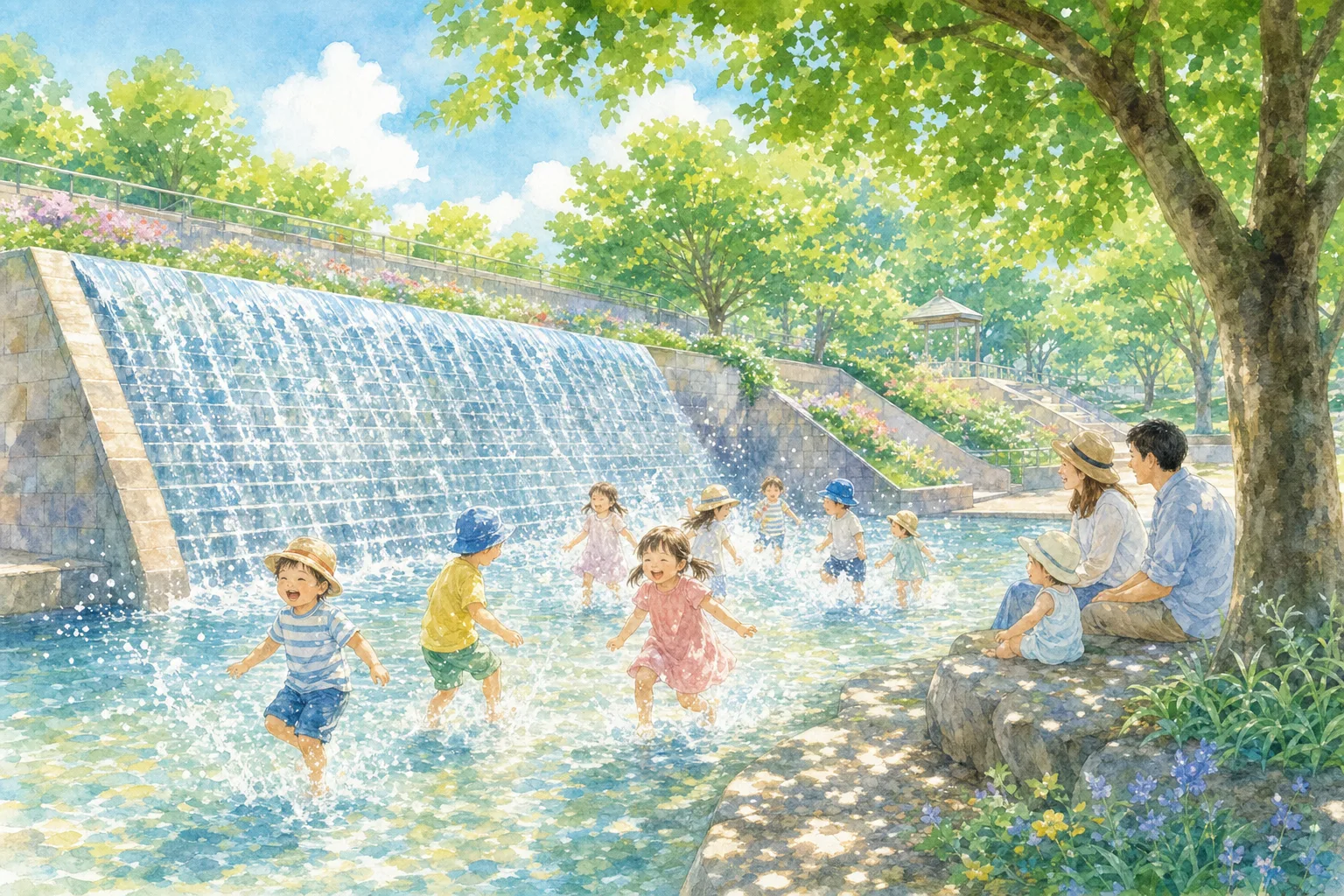 2026年 紫山公園 壁泉 の水遊び場 1日満喫コース