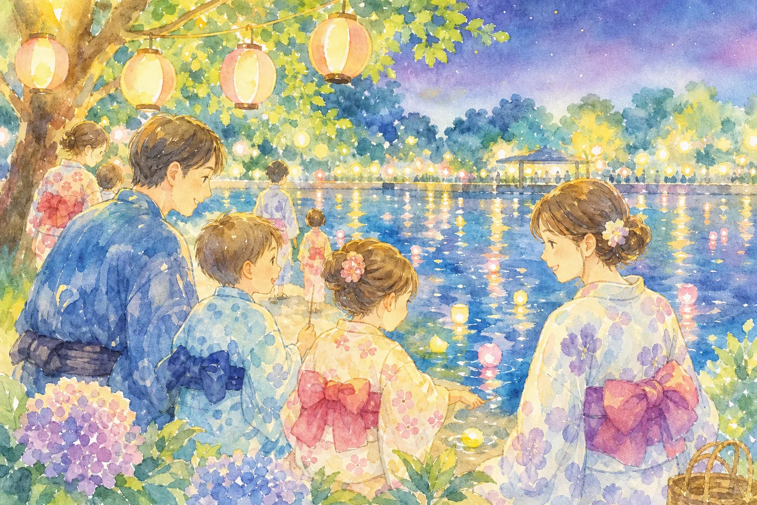 中央公園・清流亭周辺(しまばら水まつり)