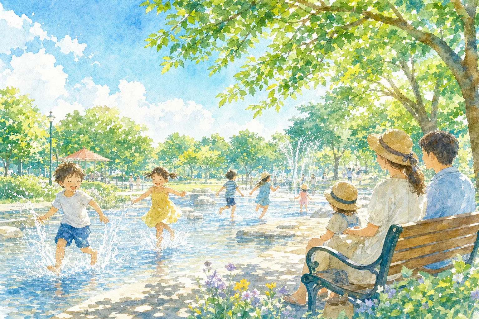 2026年 共栄公園 徒渉池 1日満喫コース