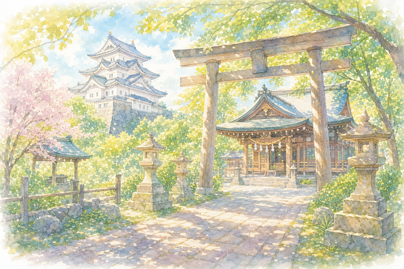 岡崎東照宮 龍城神社