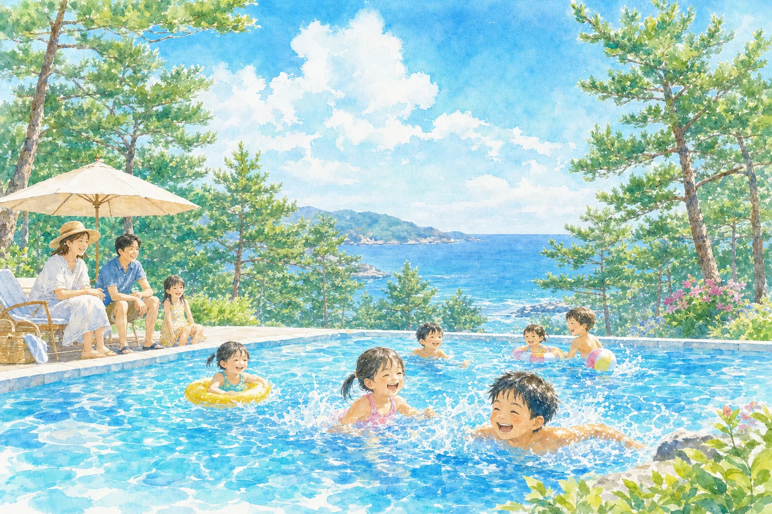 2026年 村上市神林プール 1日満喫コース