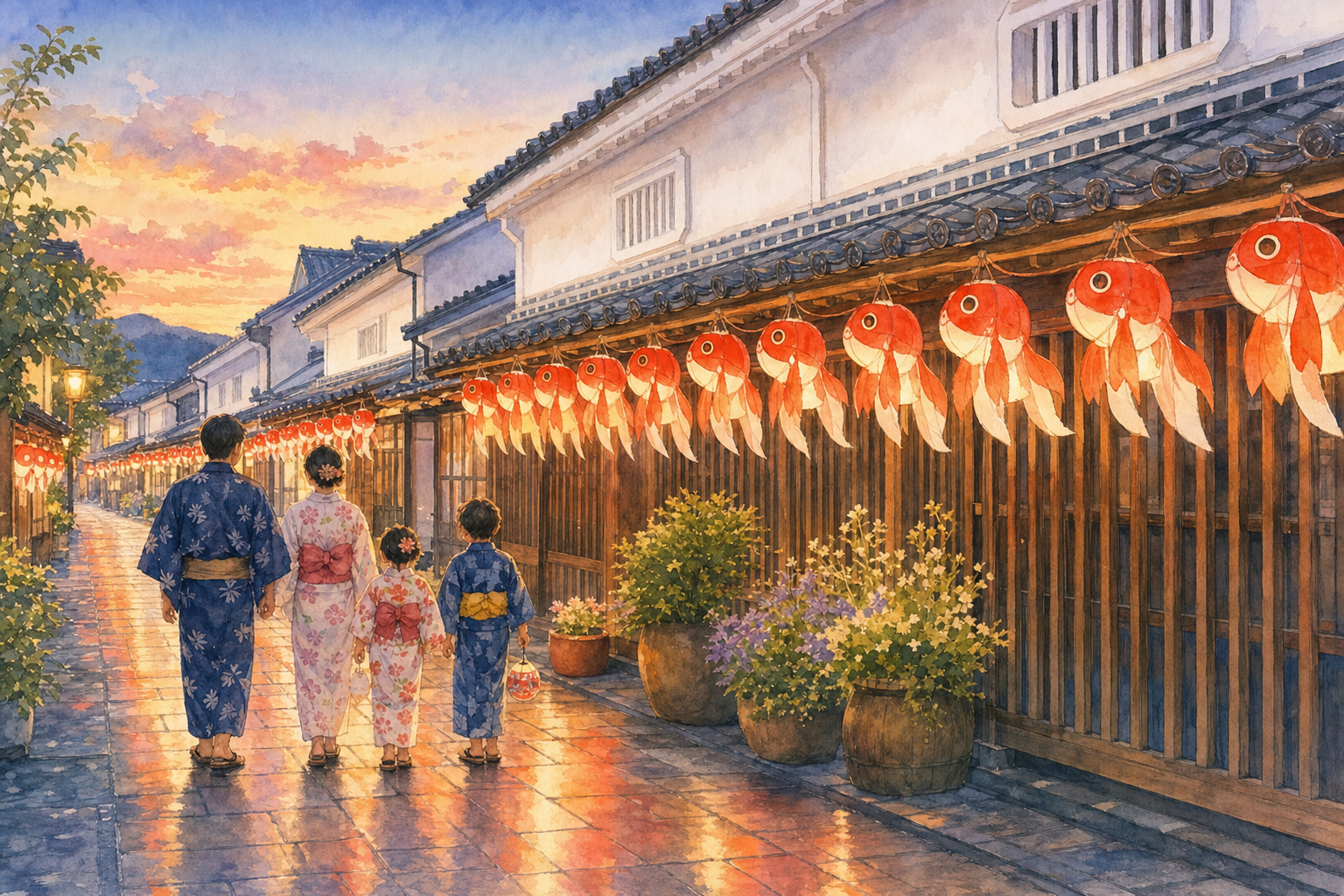 2026 Yanai Goldfish Lantern Festival (柳井金魚ちょうちん祭り): A Full-Day Course