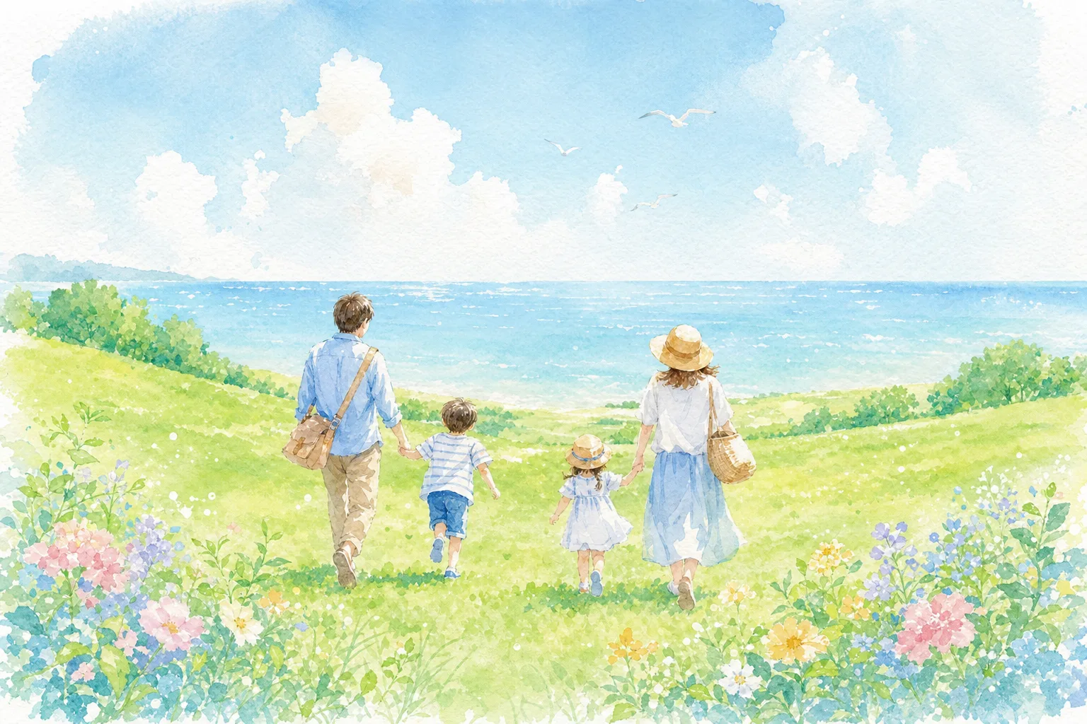 種差海岸天然芝生地