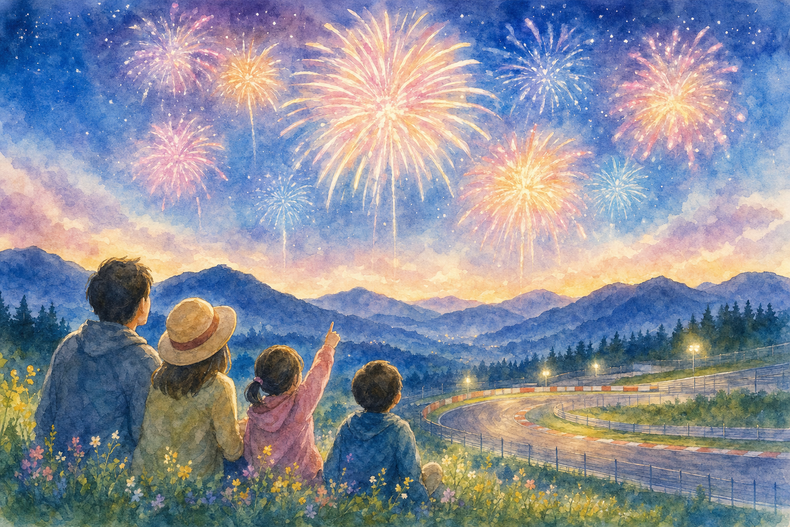 天空de HANABI in オートポリス(オートポリス会場)
