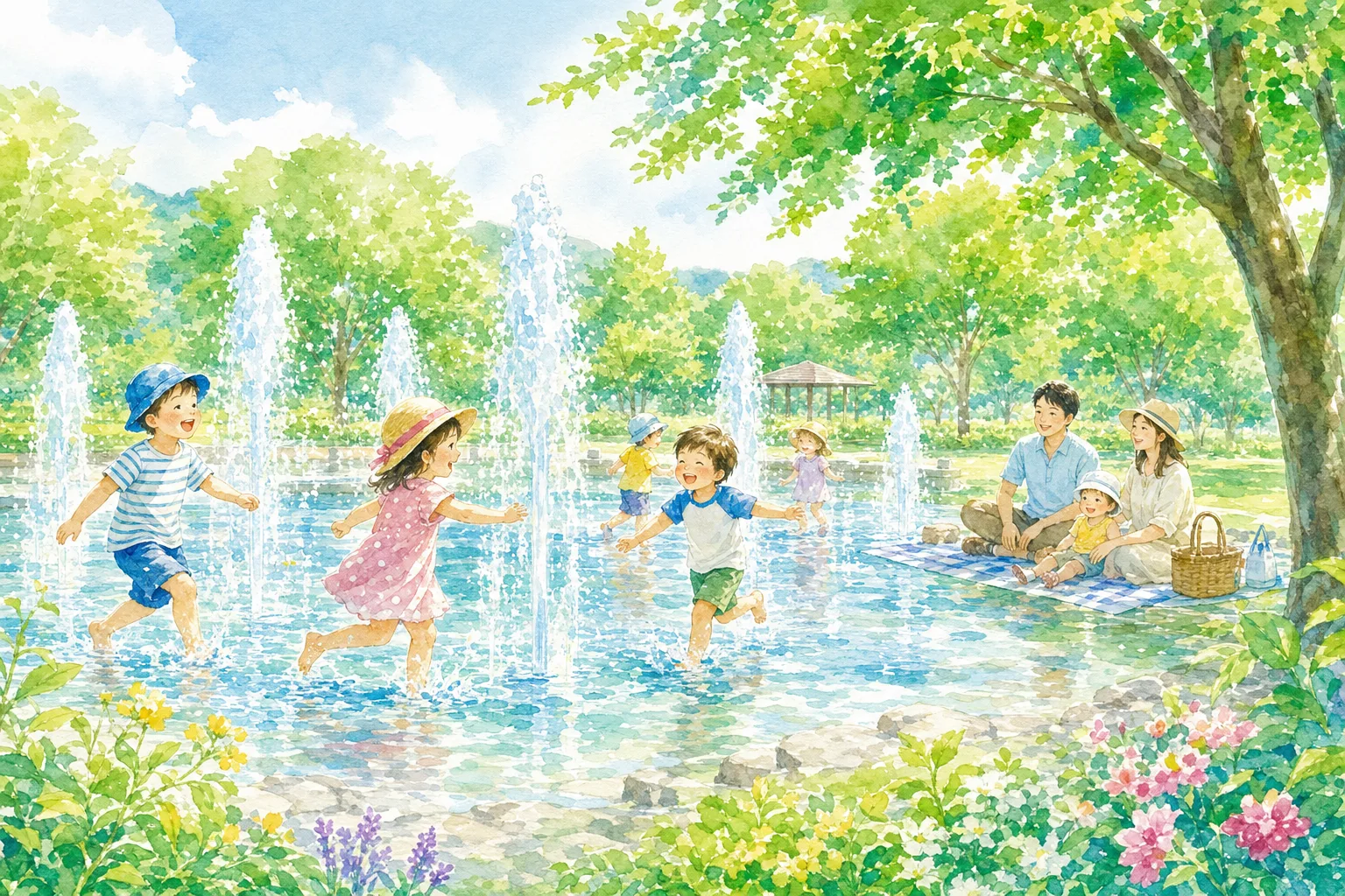 2026年 五條中央公園 親水広場 1日満喫コース