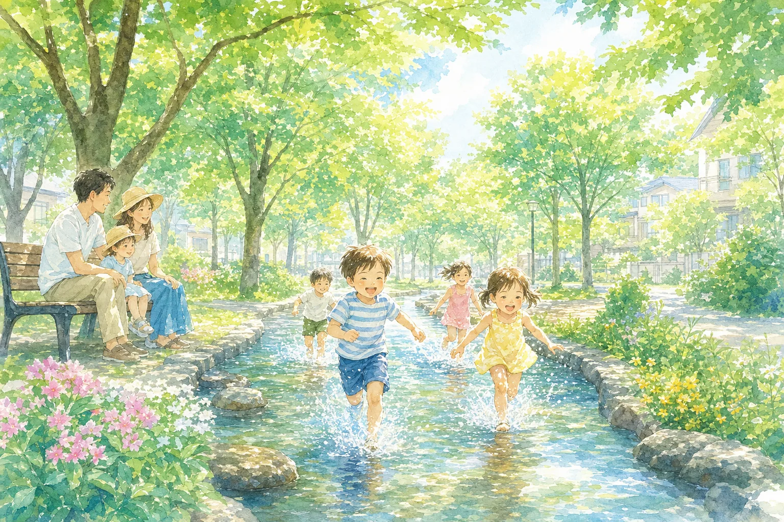 2026年 エルムの森公園 修景水路 1日満喫コース