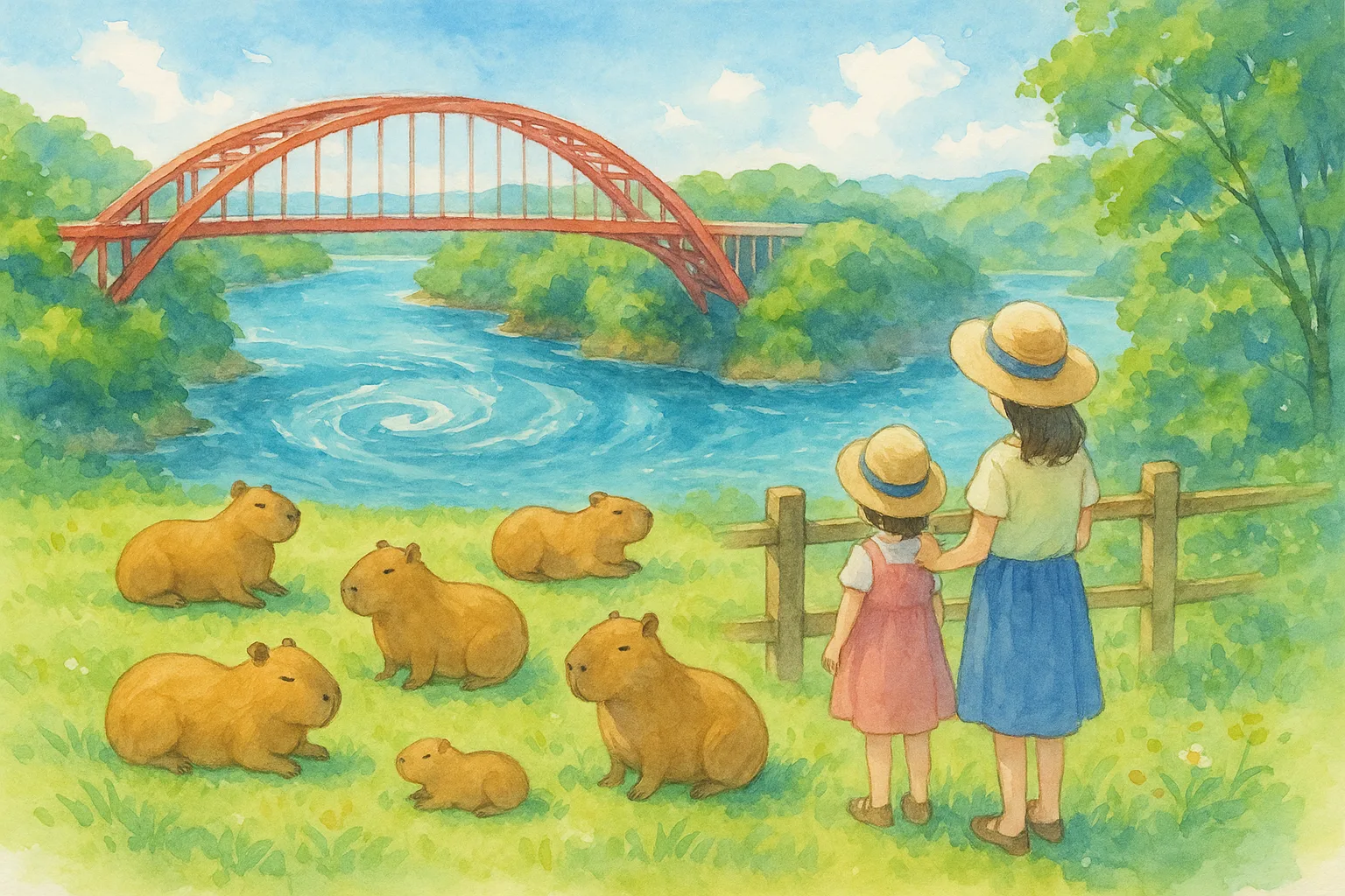 西海 長崎バイオパークと西海橋 動物ふれあいドライブ