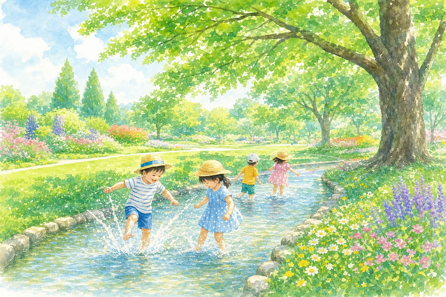 2026年 市民の森 水遊びができる場 1日満喫コース