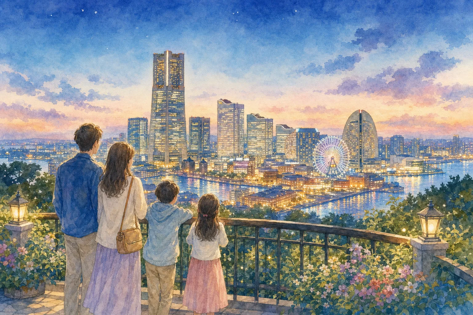 2026年 野毛山公園展望台の夜景 1日満喫コース