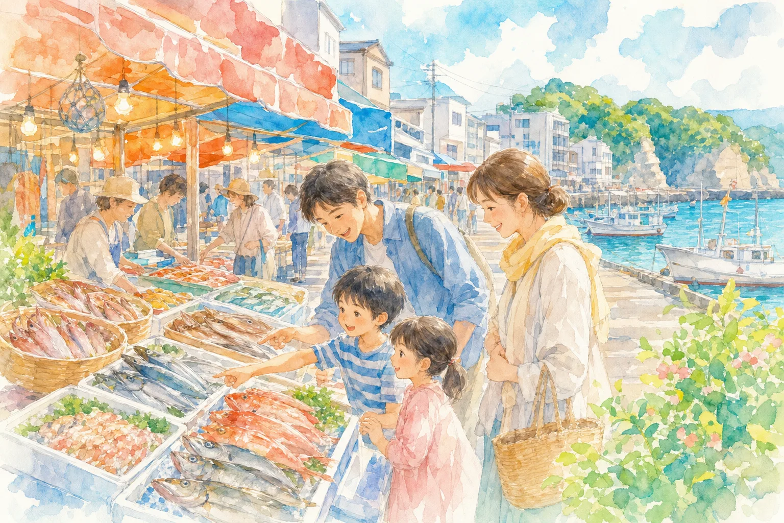 勝浦朝市