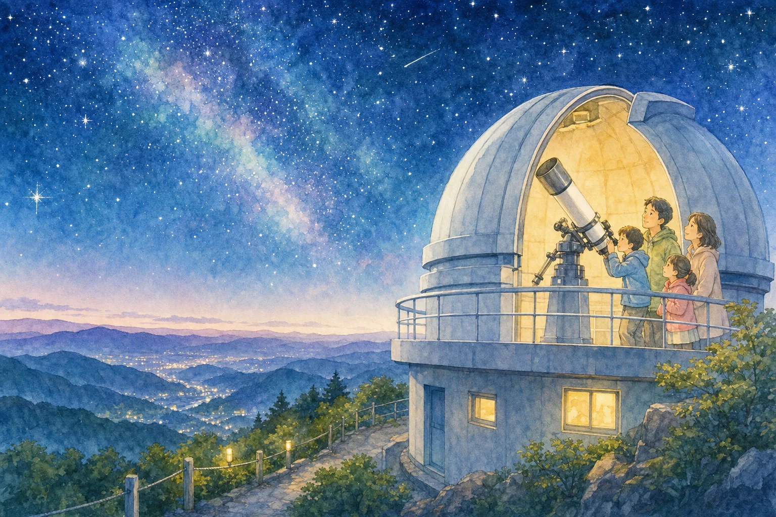 2026年 三原市宇根山天文台の星空 1日満喫コース