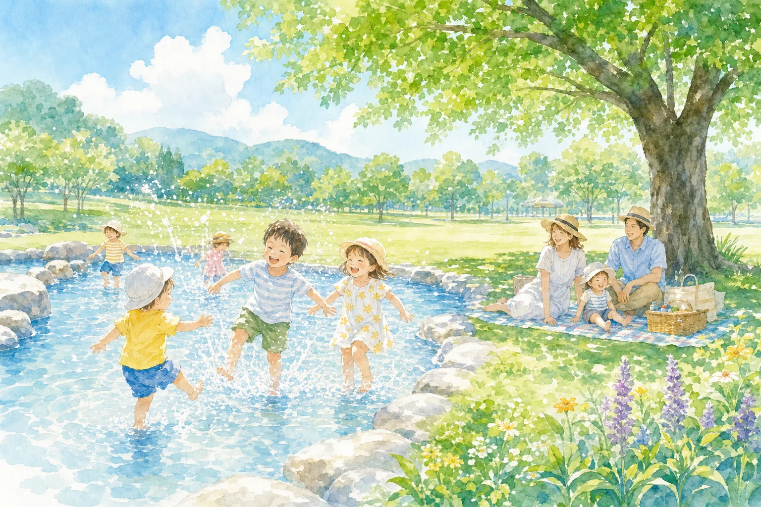 2026年 ふなばしアンデルセン公園 にじの池 1日満喫コース