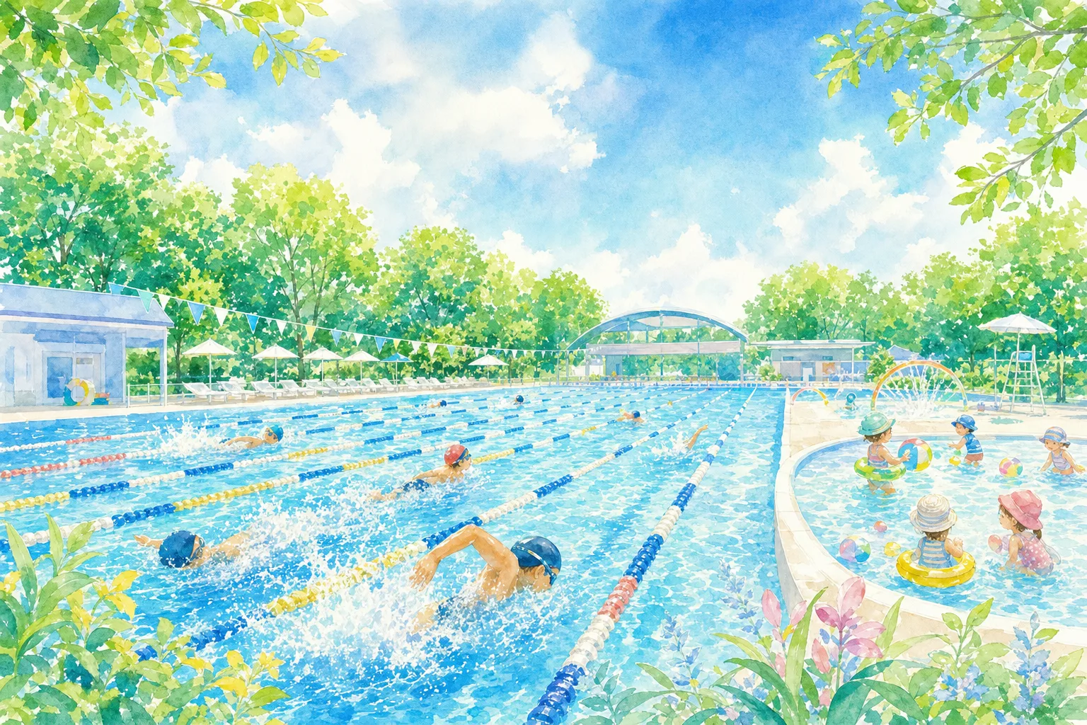 2026年 パロマ瑞穂練習プール 1日満喫コース