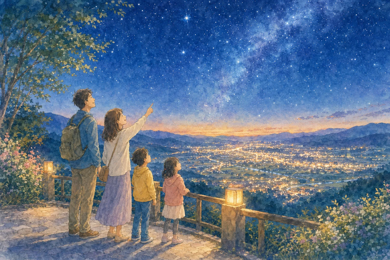 2027年 御成山公園の星空 1日満喫コース