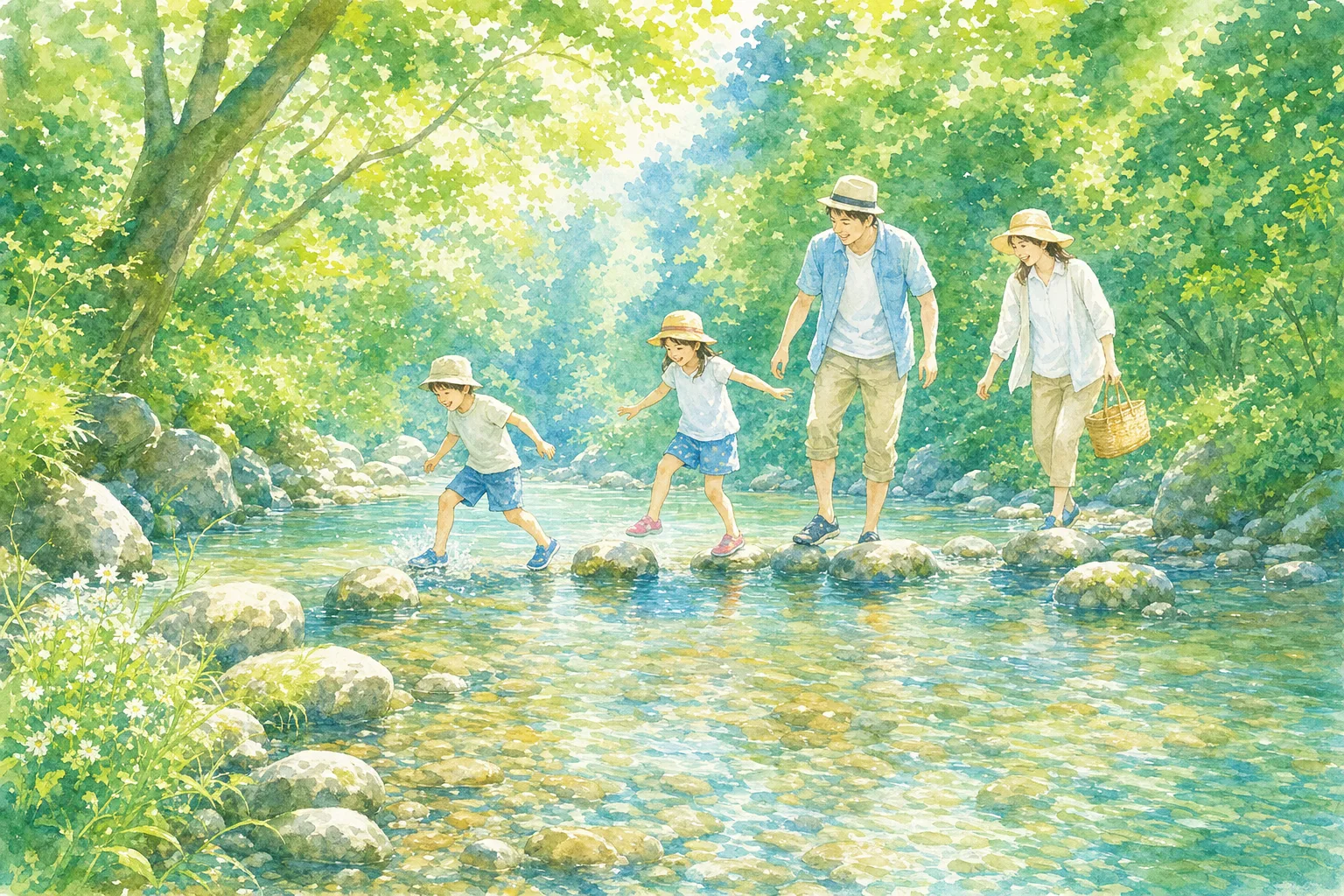 2026年 木のむらキャンプ場 川遊び 1日満喫コース