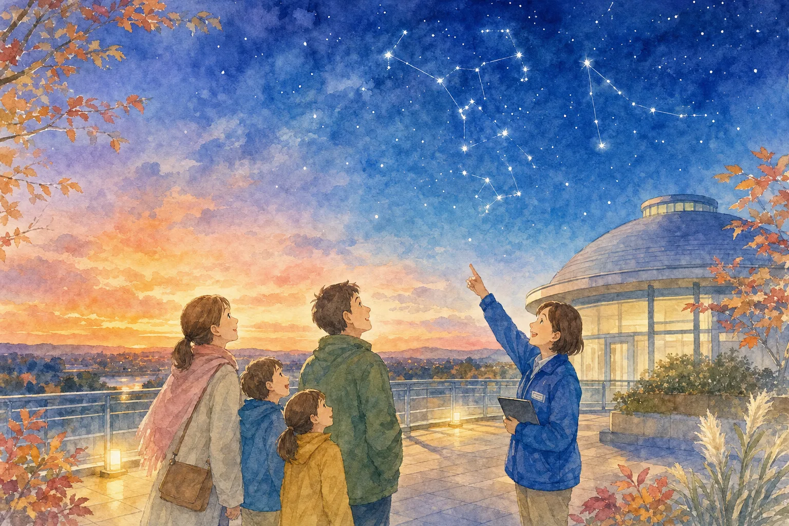 2026年 さしま郷土館ミューズの星空 1日満喫コース