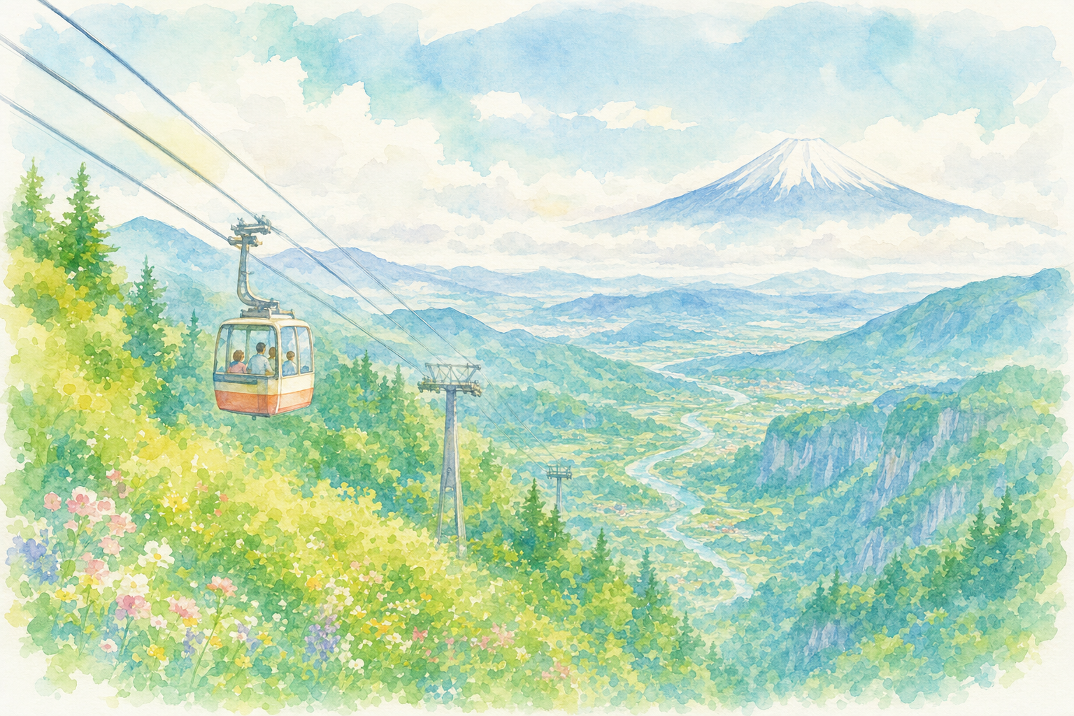 昇仙峡ロープウェイ