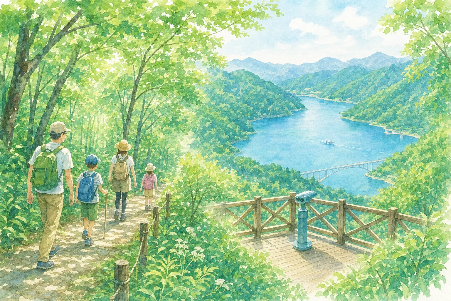 2026年 仏果山の涼さんぽ 1日満喫コース