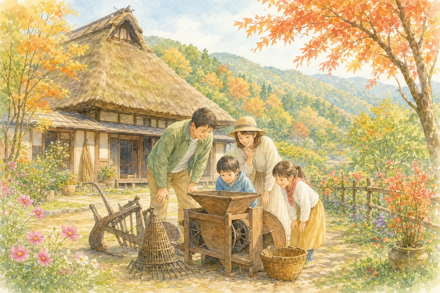 2026年 民俗資料館(旧和田家住宅・旧三橋家住宅)の古民家さんぽ 1日満喫コース