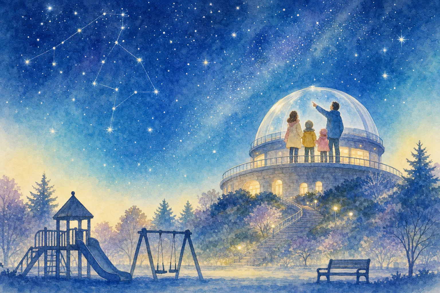 2027年 薩摩川内市せんだい宇宙館の星空 1日満喫コース