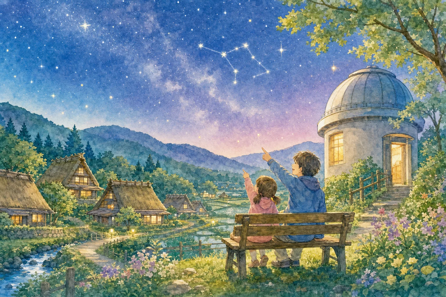 2026年 国東 梅園の里天文台 天球館の星空 1日満喫コース