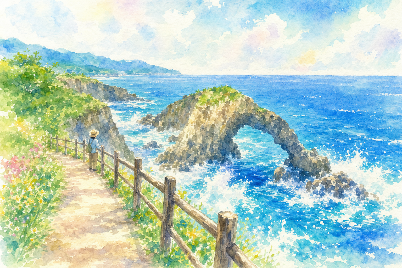 青海島自然研究路