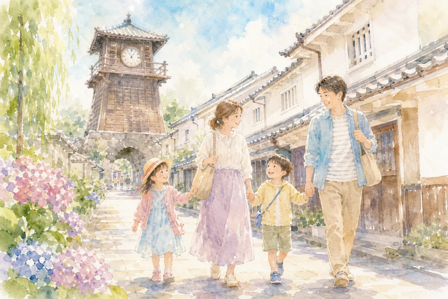 出石城 辰鼓楼