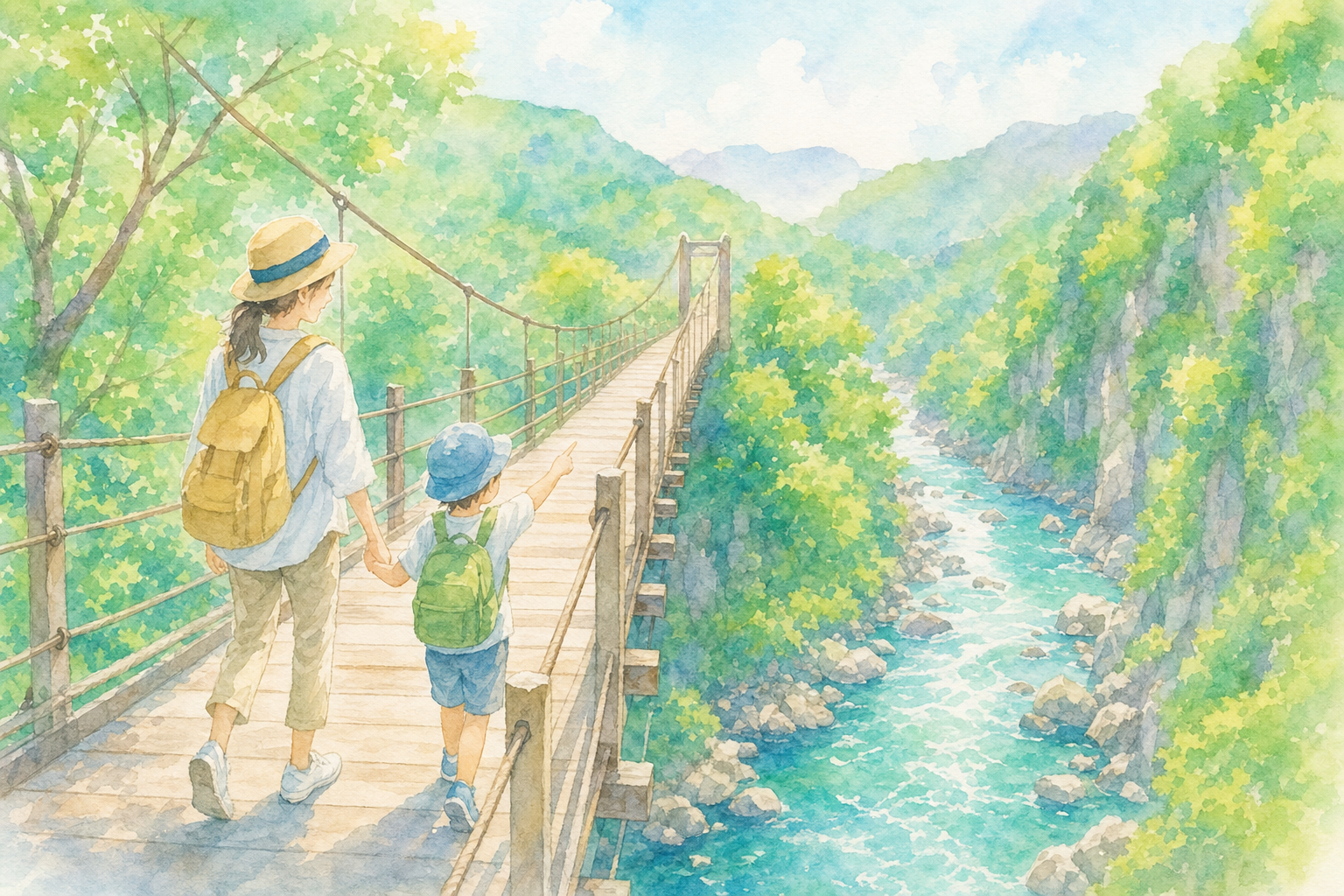 鬼怒楯岩大吊橋