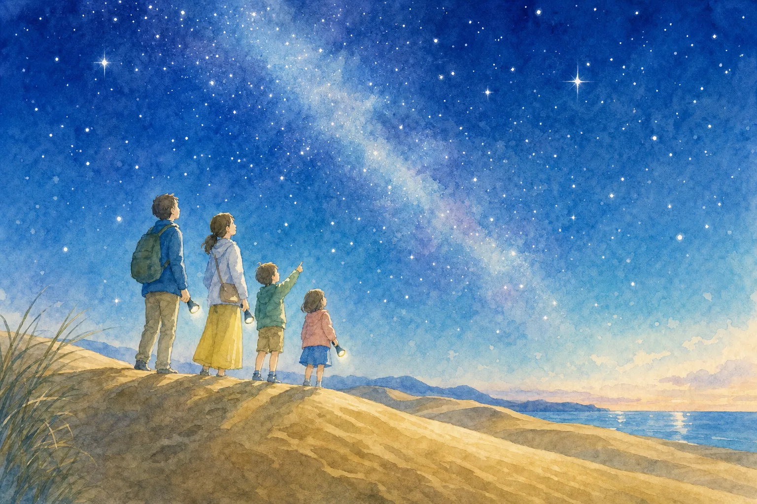 2026年 鳥取砂丘の星空 1日満喫コース