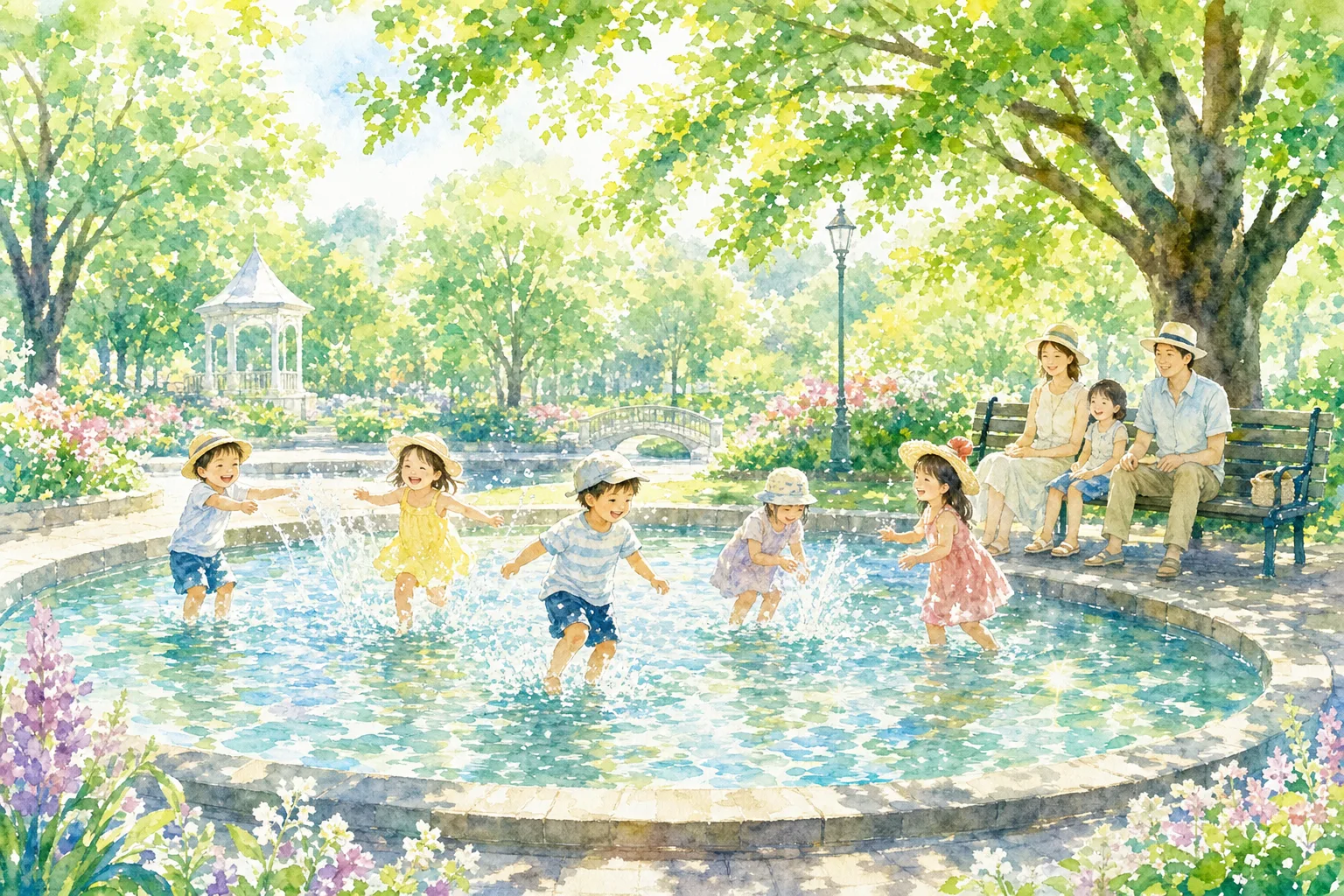 2026年 竹の塚第三公園 じゃぶじゃぶ池 1日満喫コース